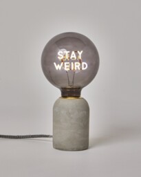 Stay Weird Tinted E27 LED Light Bulb