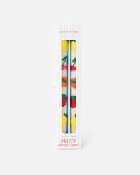 Fruit Dinner Candles Set of Two