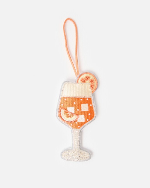 Aperol Spritz Embellished Christmas Tree Decoration