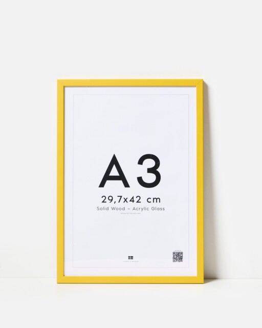 Yellow Wall Art Frame
