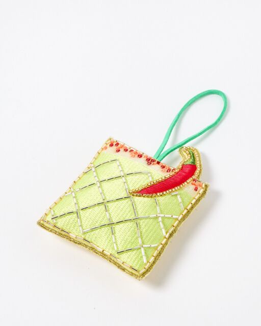 Spicy Margarita Beaded Christmas Tree Decoration
