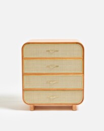 Sabina Mindi Wood Chest of Drawers