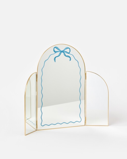 Bow Triple Arch Dressing Table Mirror