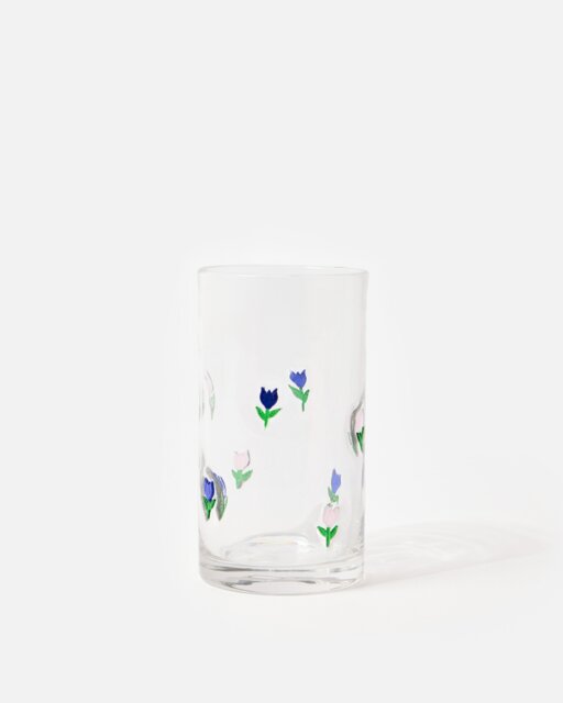 Fiorelli Tulip Clear Glass Vase