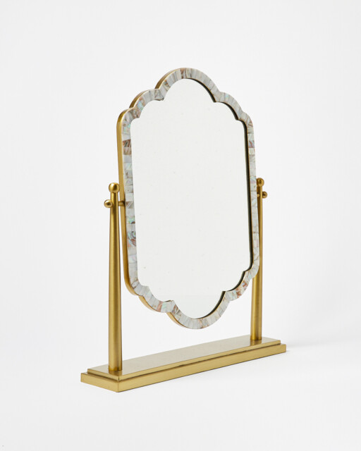 Mila Mother of Pearl Dressing Table Mirror