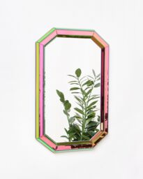 Iridescent Tile Wall Mirror