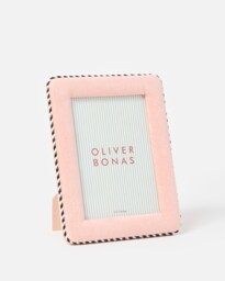 "Dulce Pink Velvet Photo Frame 5x7"""