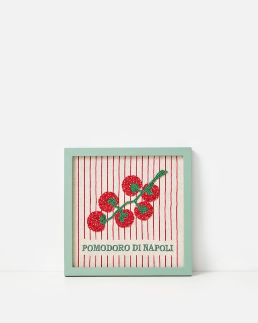 Pomodoro De Napoli Beaded Wall Art
