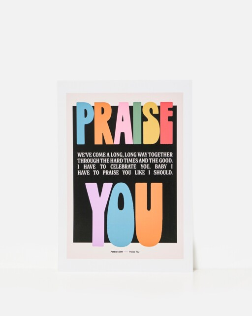 Praise You Wall Art Print
