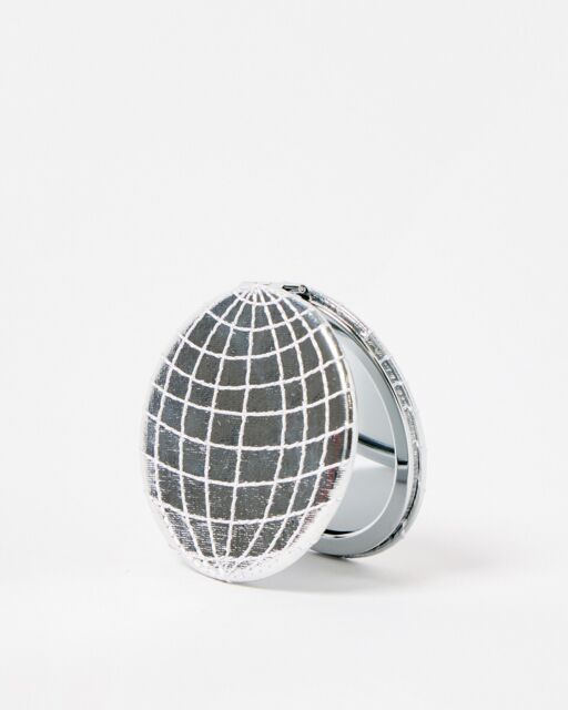 Disco Ball Compact Travel Mirror