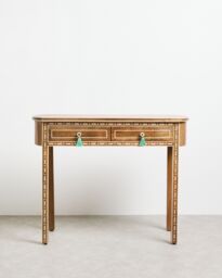Riya Mango Wood Inlay Dressing Table