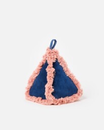 Issey Navy Velvet Door Stop