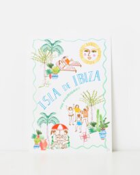 Isla de Ibiza Wall Art Print