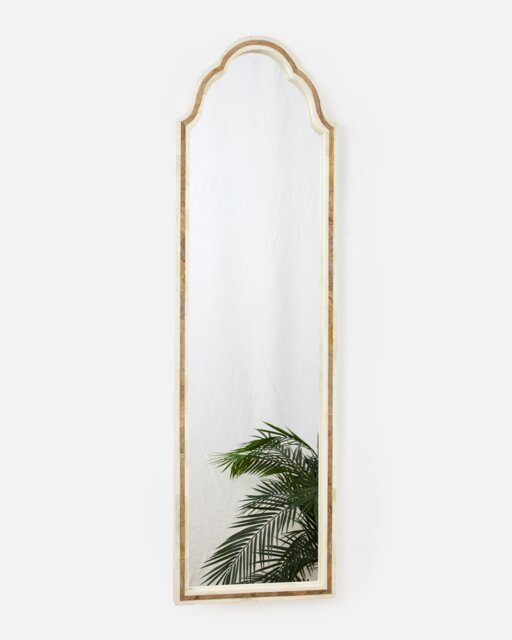Blanca Wooden Tall Wall Mirror