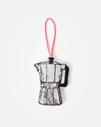 Coffee Pot Embellished Christmas Tree Decoration