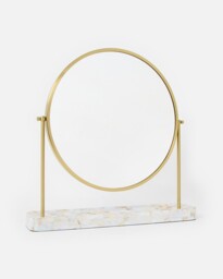 Amara Round Mother of Pearl Dressing Table Mirror