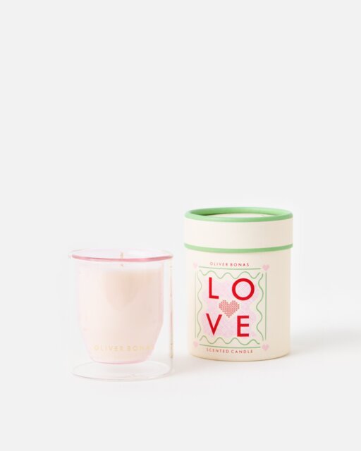 Love Pink Pepper Scented Candle
