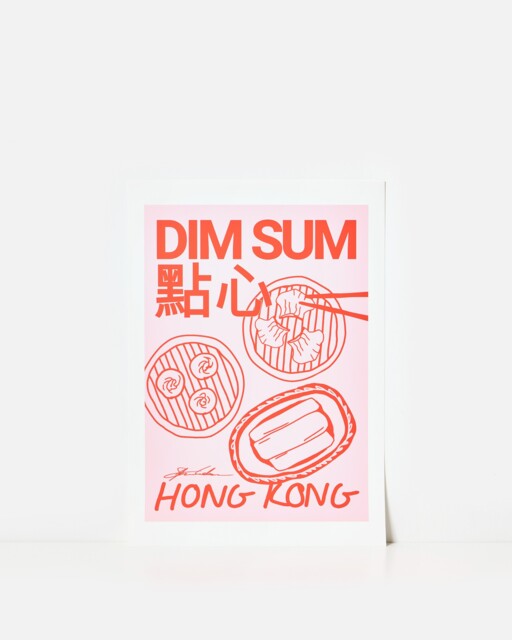 Dim Sum Wall Art Print