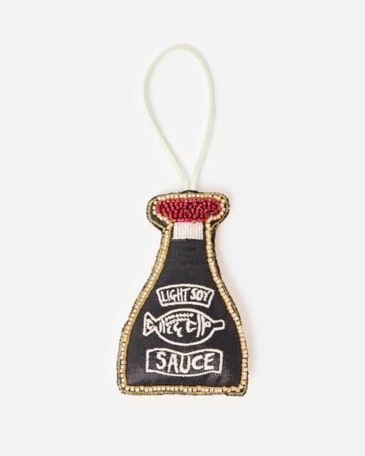 Soy Sauce Embellished Christmas Tree Decoration