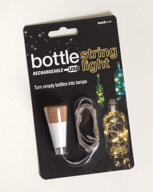 Rechargeable Bottle String Light