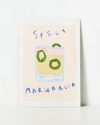 Spicy Marg Wall Art Print