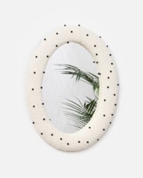 Pois Polka Dot Oval Wall Mirror