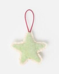 Issey Green Star Christmas Tree Decoration