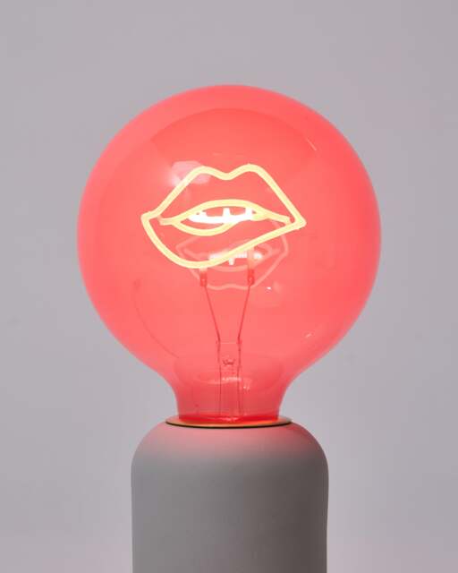 Lips Pink E27 LED Light Bulb