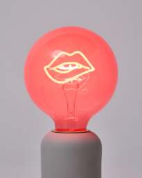 Lips Pink E27 LED Light Bulb