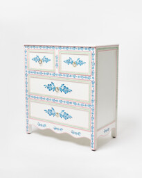 Aurélie White Mango Wood Chest of Drawers