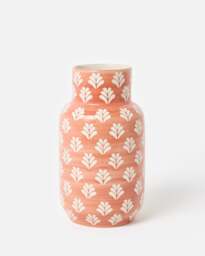 Ferne Pink Floral Ceramic Vase