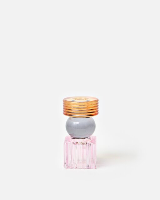 Pink & Orange Geometric Candle Holder