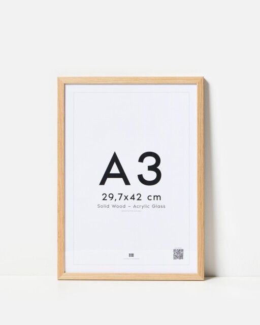 Natural Wooden Wall Art Frame