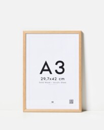 Natural Wooden Wall Art Frame