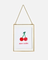 Mon Cheri Embroidered Wall Art