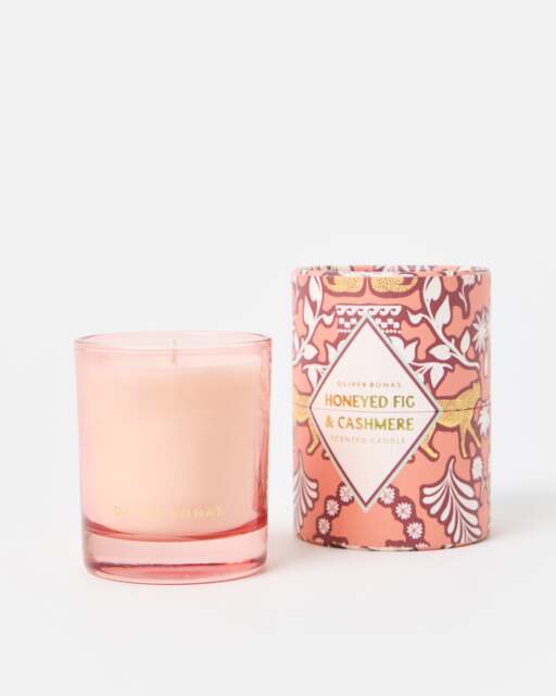 Stately Honeyed Fig & Cashmere Scented Candle