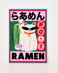 Ramen Wall Art Print