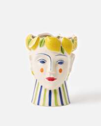 Lola Ceramic Face Vase