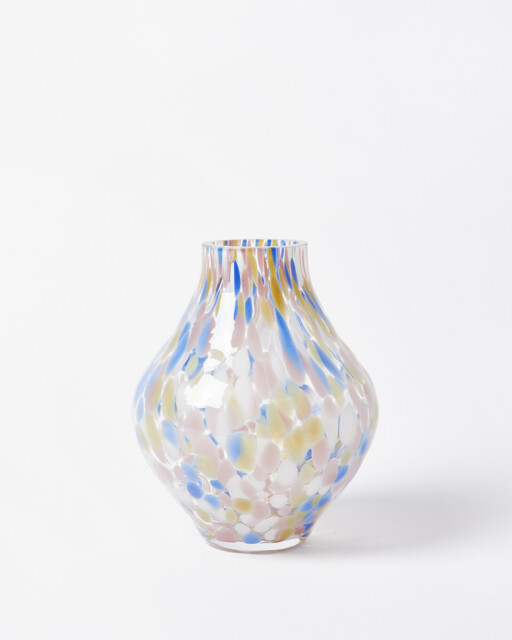 Iris Spot Glass Vase