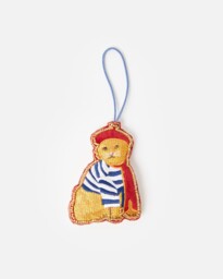 French Cat Embellished Christmas Tree Decoration