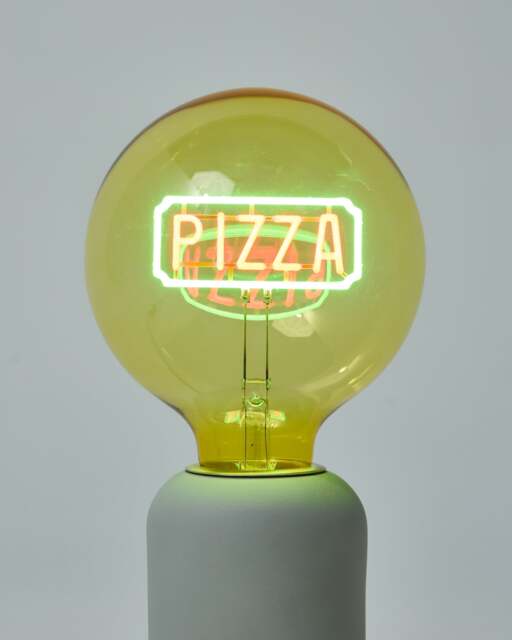 Pizza Yellow E27 LED Light Bulb