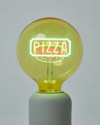 Pizza Yellow E27 LED Light Bulb