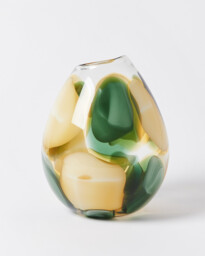 Kai Spot Green Glass Vase