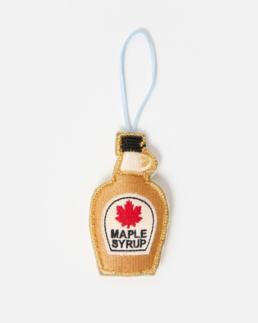 Maple Syrup Embellished Christmas Tree Decoration