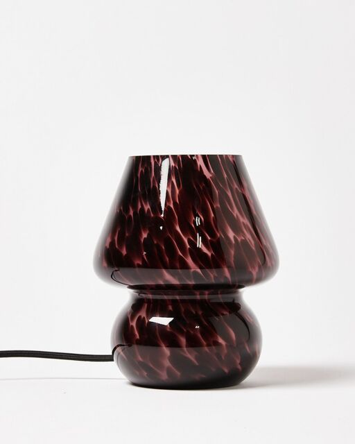 Alyssa Brown Glass Table & Desk Lamp