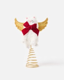 Claude the Cat Christmas Tree Topper