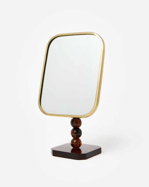 Tortoiseshell Resin Dressing Table Mirror