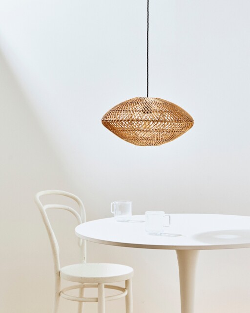 Pablo Oval Rattan Woven Lamp Shade