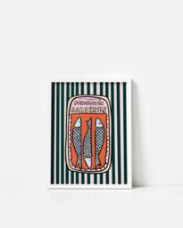 Portuguese Sardines Framed Wall Art