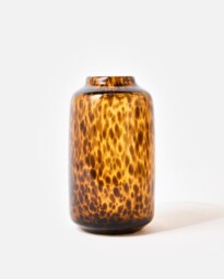 Padera Brown Speckle Glass Vase